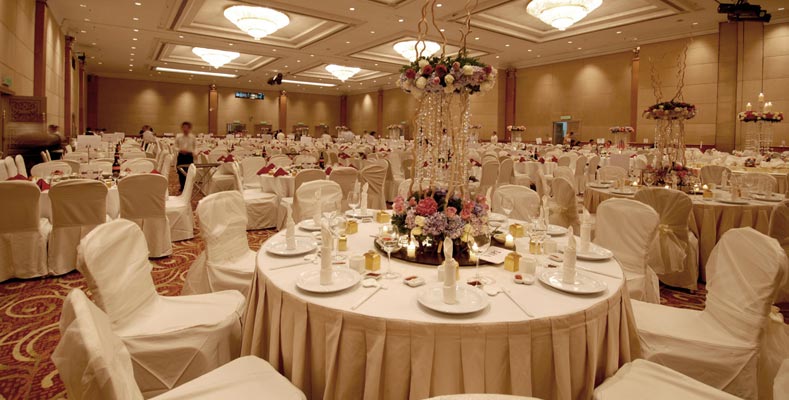 Berjaya Waterfront Hotel, Johor Bahru - Wedding Banquet Dinner Setup